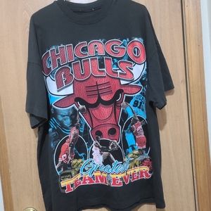 Vjntage chicago bulls rap tee